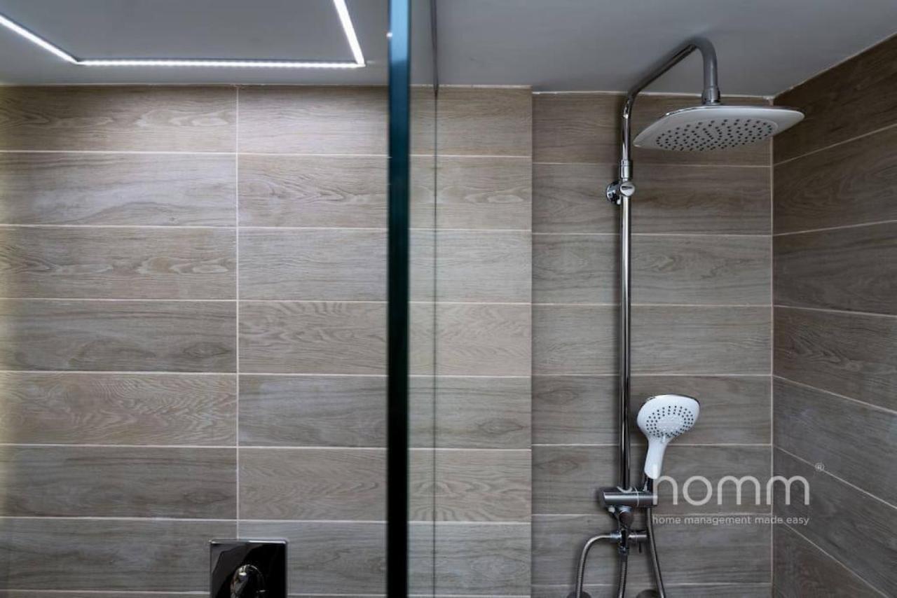34Sqm Minimal Homm Apartment With Acropolis View Atene Esterno foto