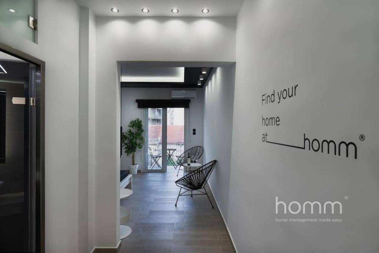 34Sqm Minimal Homm Apartment With Acropolis View Atene Esterno foto